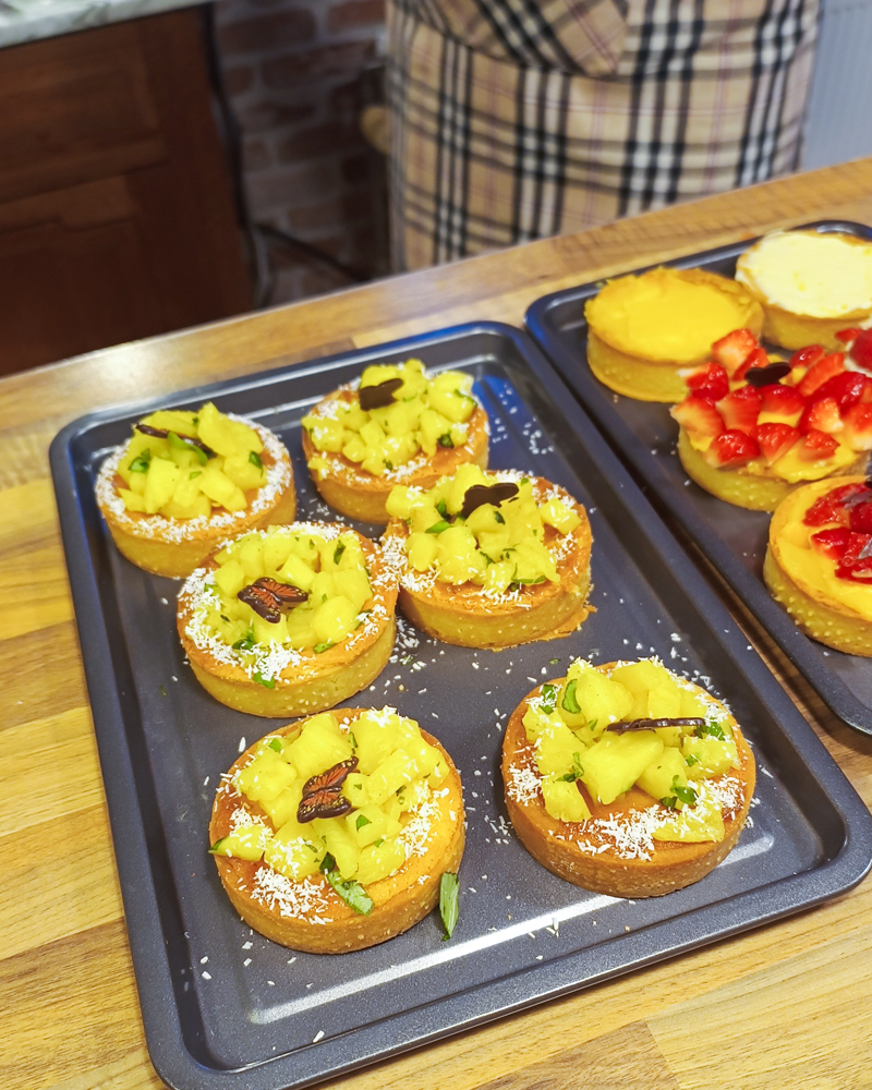 Tarteletjes met fruit