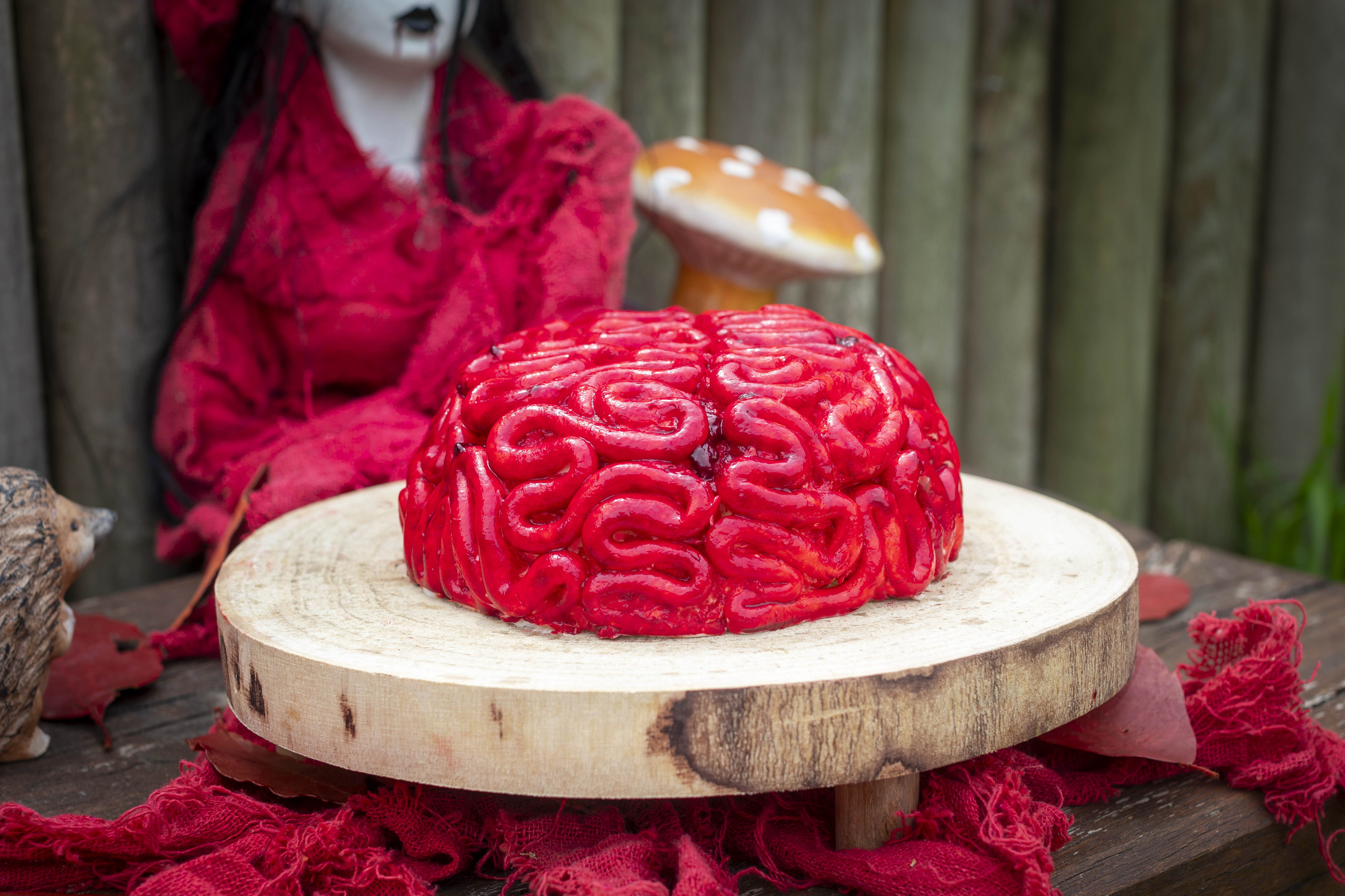 Halloween hersentaart